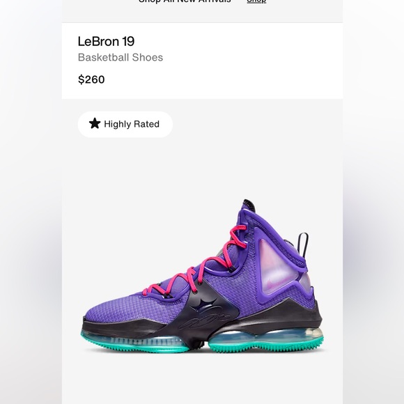 LIKE new boys LeBron 19 Nike shoes size 6 - Picture 1 of 8
